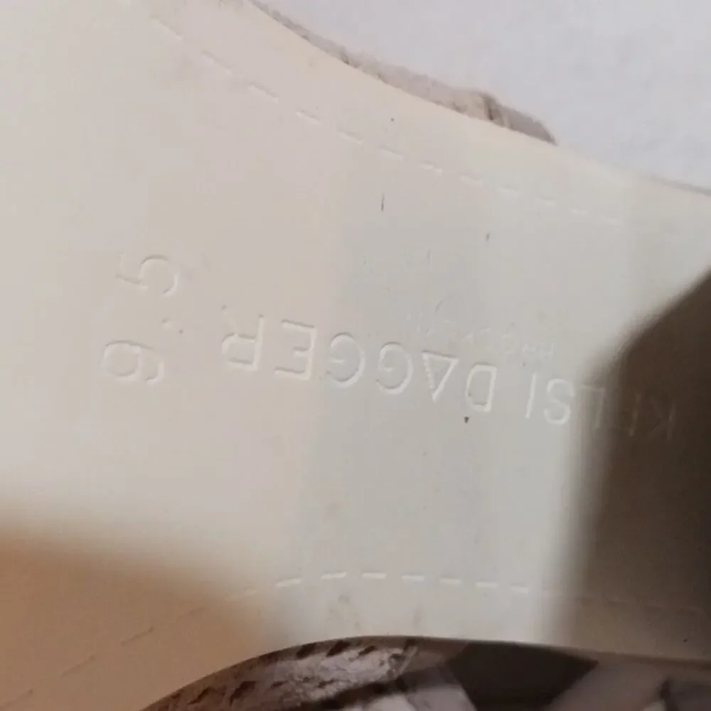 Kelsi Dagger Brooklyn Goya Taupe Heel Sandal sz 9.5